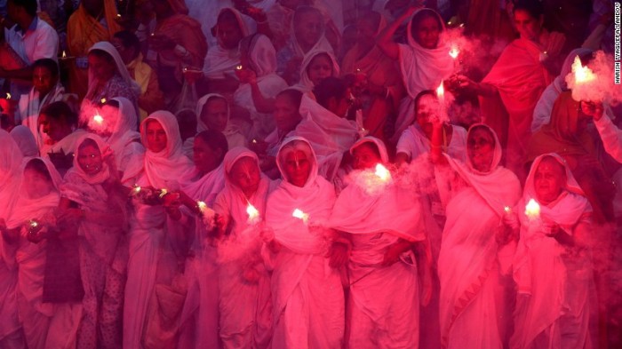 hindu widows vrindavan burn firecrackers cnn